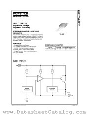 LM317T (KA317) datasheet pdf Fairchild Semiconductor