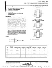 LM207 datasheet pdf Texas Instruments