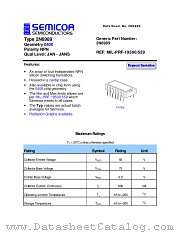 2N6989 datasheet pdf Semicoa Semiconductor
