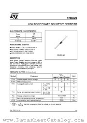 1N582XRL datasheet pdf ST Microelectronics