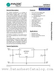 AAT4612 datasheet pdf ANALOGIC TECH