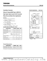 2SK1358 datasheet pdf TOSHIBA