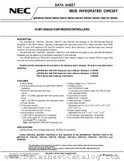 UPD784215AYGF datasheet pdf NEC