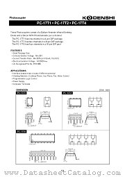 PC-17T4 datasheet pdf Kodenshi Corp