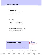 TDA21302 datasheet pdf Infineon