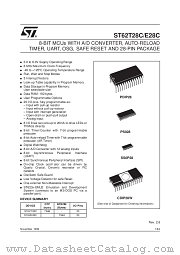 ST62T28C datasheet pdf ST Microelectronics