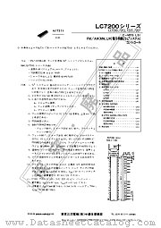 LC7207 datasheet pdf SANYO