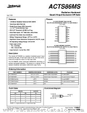 ACTS630HMSR datasheet pdf Intersil