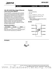HP4410 datasheet pdf Intersil