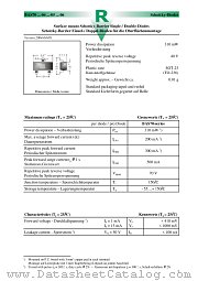 BAS70 datasheet pdf Diotec Elektronische