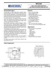 MIC2289-24BML datasheet pdf Micrel Semiconductor