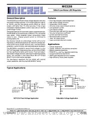 MIC5206-5.0BM5 datasheet pdf Micrel Semiconductor