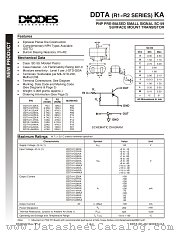 DDTA144WKA-7 datasheet pdf Diodes