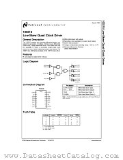 100315F datasheet pdf National Semiconductor