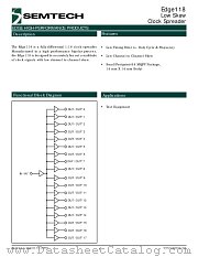 E118AHF datasheet pdf Semtech