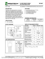 EZ1087CT datasheet pdf Semtech