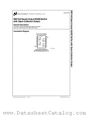 DM7439N datasheet pdf National Semiconductor