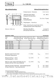 B40C3200-2200 datasheet pdf Diotec Elektronische