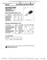 KSC1008 datasheet pdf Samsung Electronic