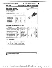 KSC1009 datasheet pdf Samsung Electronic