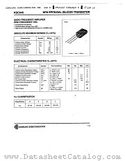 KSC945 datasheet pdf Samsung Electronic