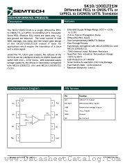 SK10ELT21WDT datasheet pdf Semtech