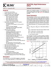 XC9572XL-10TQ100C datasheet pdf Xilinx
