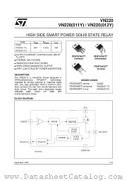 VN220 datasheet pdf ST Microelectronics