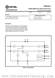 VENUS-LKG datasheet pdf Mitel Semiconductor