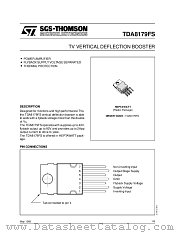 TDA8179F datasheet pdf ST Microelectronics