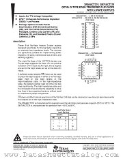 SN54ACT374W datasheet pdf Texas Instruments
