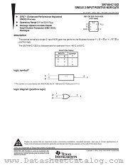 SN74AHC1G02DBV datasheet pdf Texas Instruments