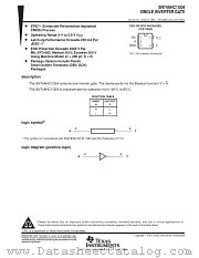 SN74AHC1G04DBV datasheet pdf Texas Instruments