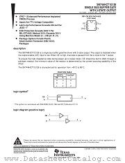 SN74AHCT1G126DBV datasheet pdf Texas Instruments