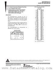 SN74CBT16211ADGG datasheet pdf Texas Instruments