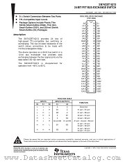 SN74CBT16213DGG datasheet pdf Texas Instruments