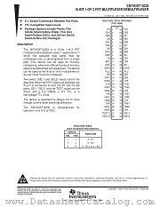 SN74CBT16233DGV datasheet pdf Texas Instruments
