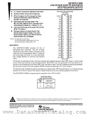 SN74CBTLV16800DGV datasheet pdf Texas Instruments