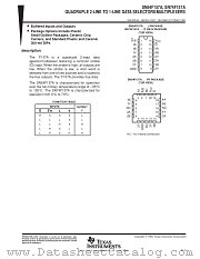 SN54F157AFK datasheet pdf Texas Instruments