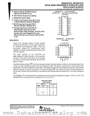 SN54BCT374W datasheet pdf Texas Instruments
