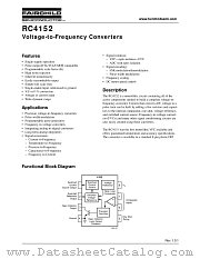 RV4152N datasheet pdf Fairchild Semiconductor