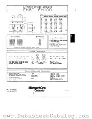 EH10006ZI datasheet pdf Microsemi