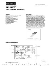 KA2S0880B-TU datasheet pdf Fairchild Semiconductor