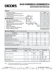 MMBD4148-7 datasheet pdf Diodes