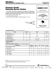 MMBD717 datasheet pdf ON Semiconductor