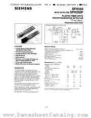 SFH350 datasheet pdf Siemens