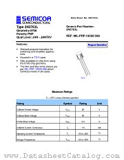 2N3763L datasheet pdf Semicoa Semiconductor