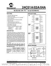 24C02A-SM datasheet pdf Microchip