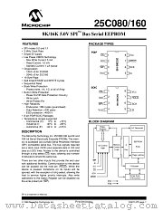 24C080-IP datasheet pdf Microchip