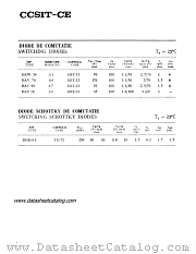 BAV70 datasheet pdf CCSIT-CE
